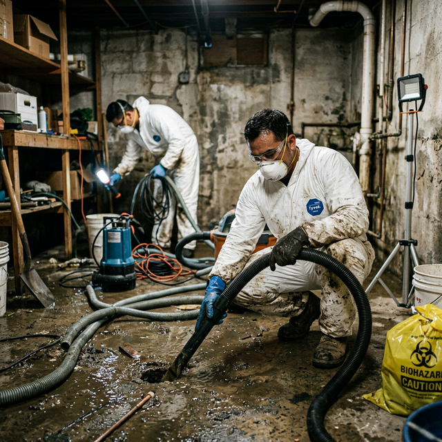 Professional Sewage Cleanup Restoration